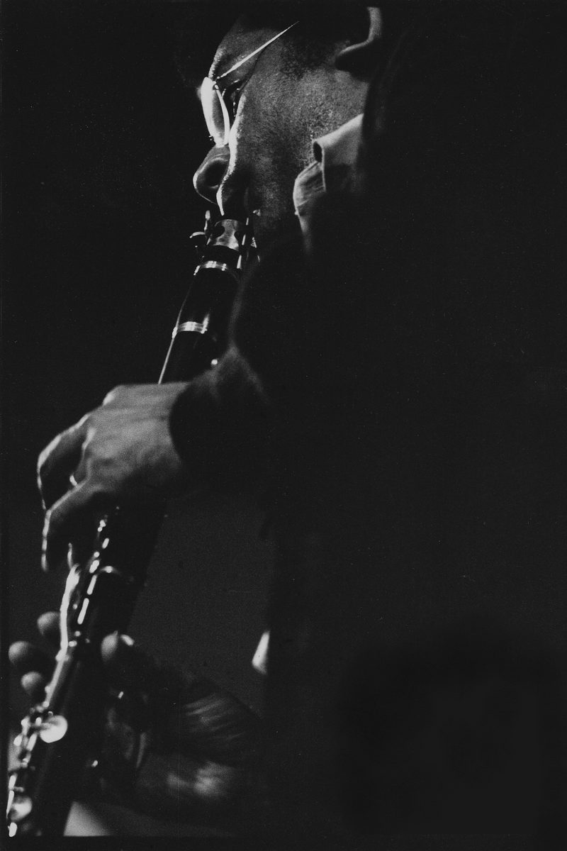 Anthony Braxton performing on clarinet, 1984