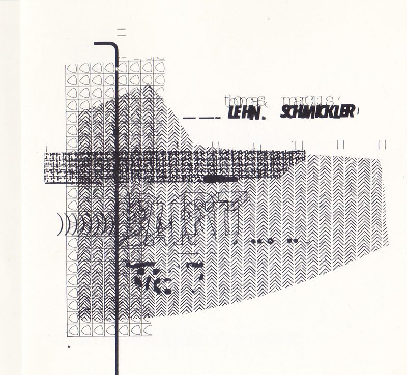 Cover of Bart by Thomas Lehn and Marcus Schmickler