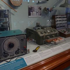 Tape recorder, tape loop equipment, beat frequency oscillator, and an EMS VCS3 from the BBC Radiophonic Workshop, 1958-98
