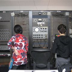 The RCA Mark II Sound Synthesizer, the Center's flagship instrument, at Columbia University