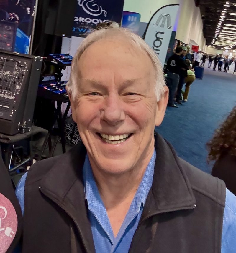 Dave Rossum at the 2025 NAMM Show
