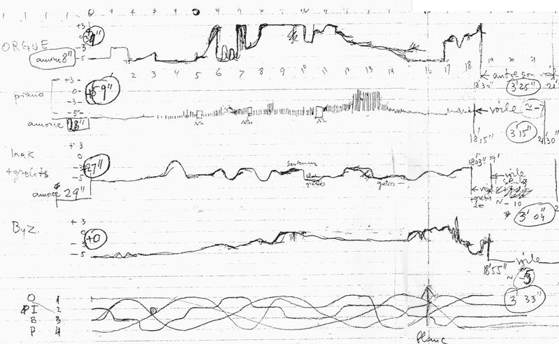 Xenakis sketch