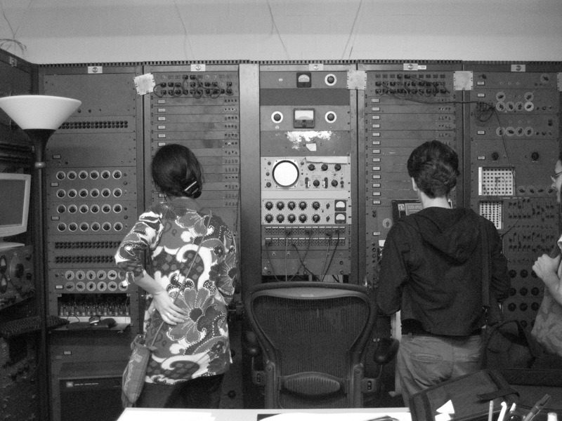 The RCA Mark II Sound Synthesizer, the Center's flagship instrument, at Columbia University