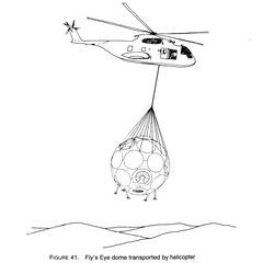A geodesic dome — from Buckminster Fuller's Critical Path