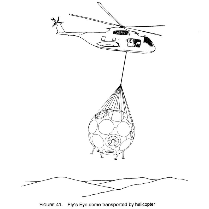 A geodesic dome — from Buckminster Fuller's Critical Path