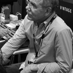 Dave Smith at the Sequential booth, 2015 NAMM Show
