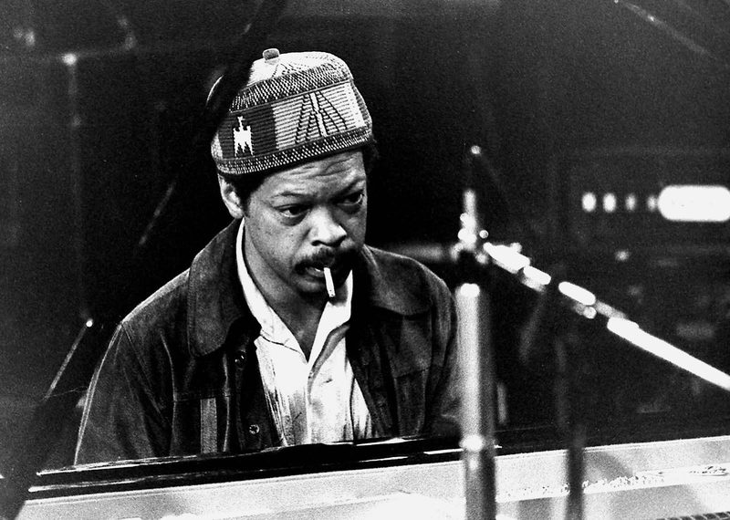 Don Pullen playing piano
