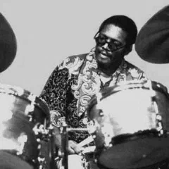 Ed Blackwell playing drums