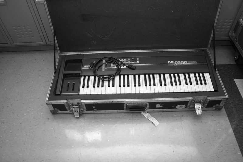 Ensoniq Mirage sampling keyboard