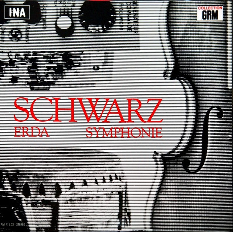 Cover of the original Erda / Symphonie LP (Ina-GRM, 1978)