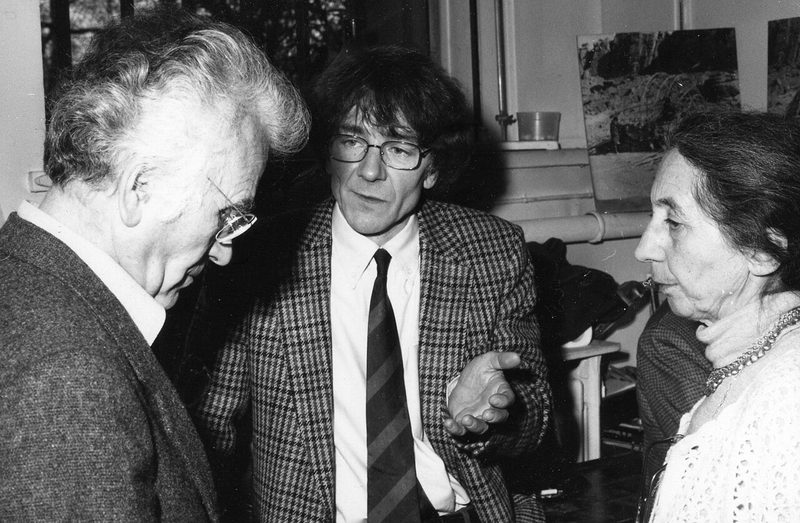 Gilbert Rouget with Jean Jamin and Hélène Balfet