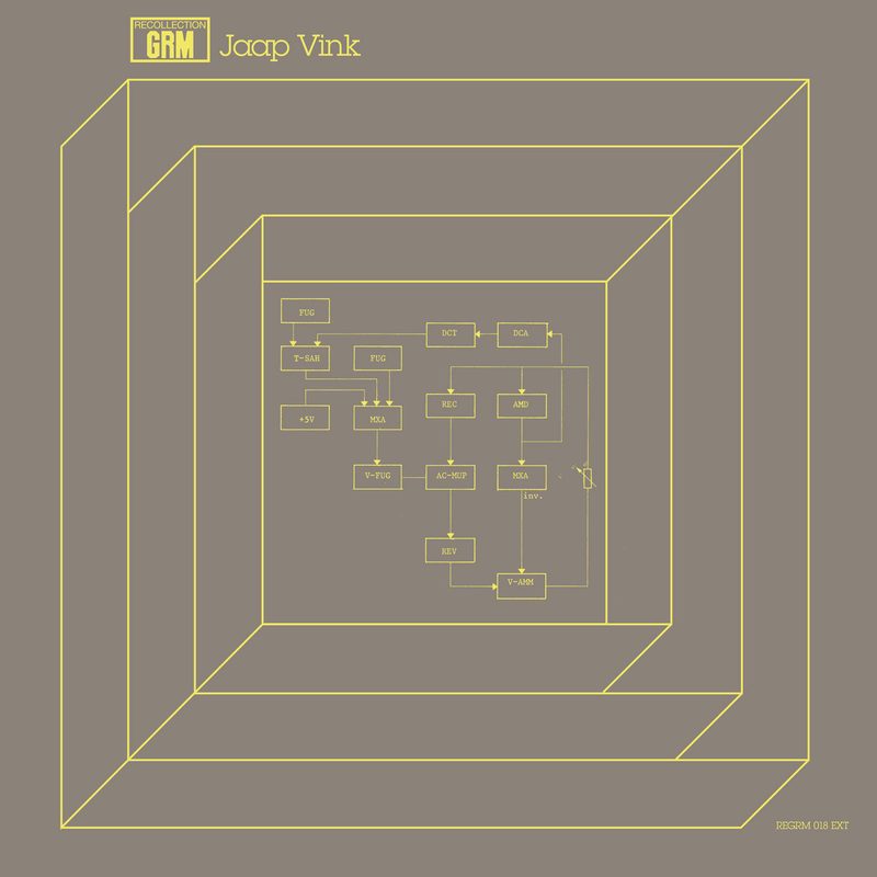 Cover of the self-titled Recollection GRM release by Jaap Vink
