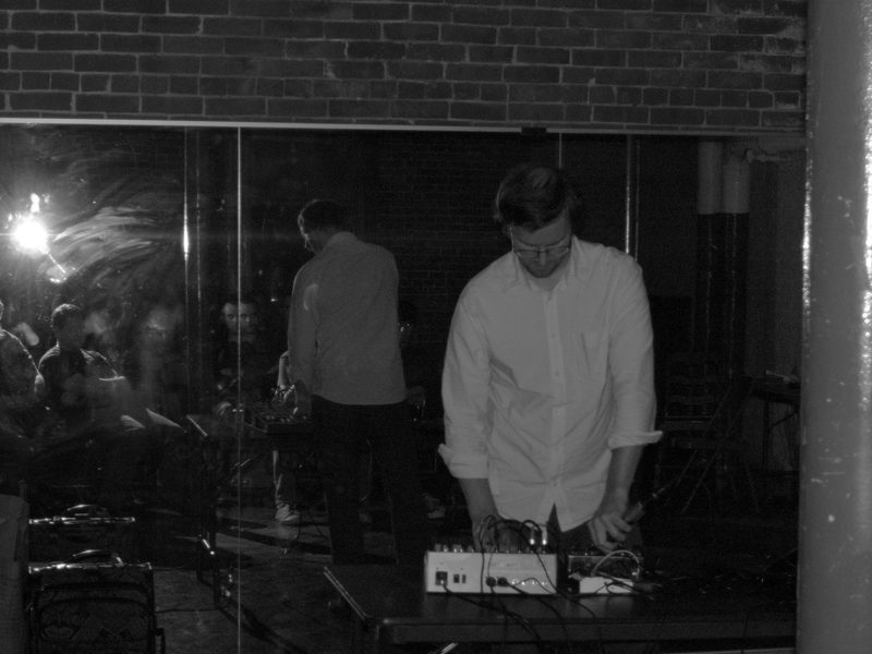John Wiese performing live, 2008