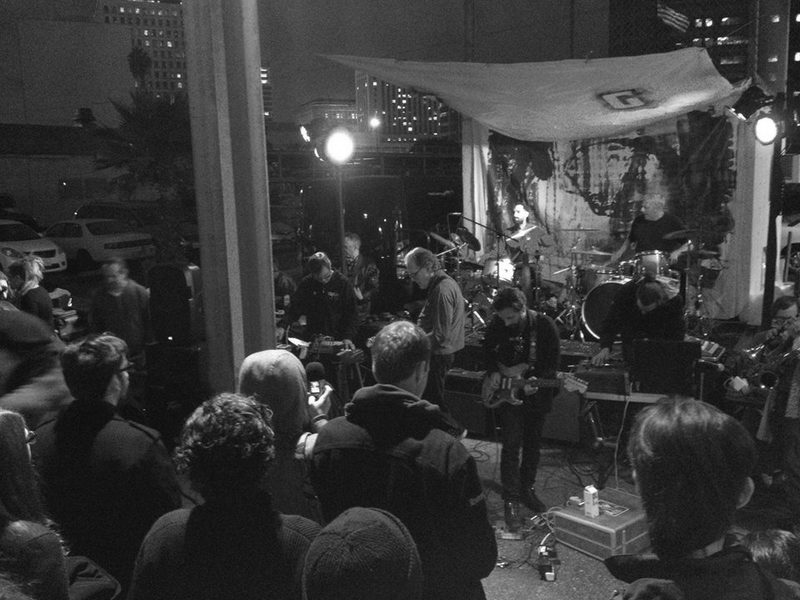 LAFMS's Airway performing at the Museum of Contemporary Art, Los Angeles, 2014
