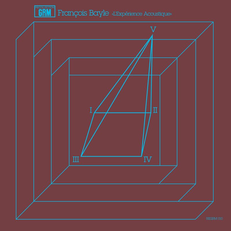 Cover of L'Expérience Acoustique by François Bayle
