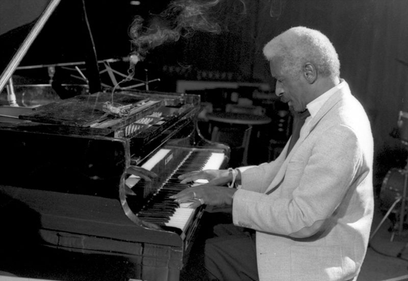 Mal Waldron performing at Bajones Jazz Club, San Francisco, 1987