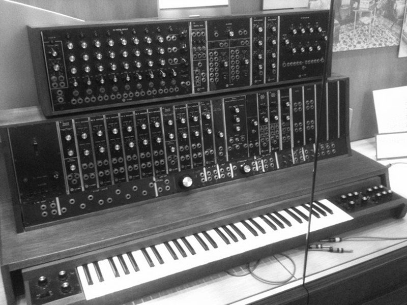 The first commercial Moog synthesizer, 1964
