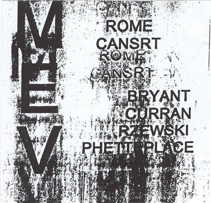Cover of Rome Cansrt by Musica Elettronica Viva
