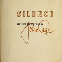 Cover of Silence: Lectures and Writings by John Cage
