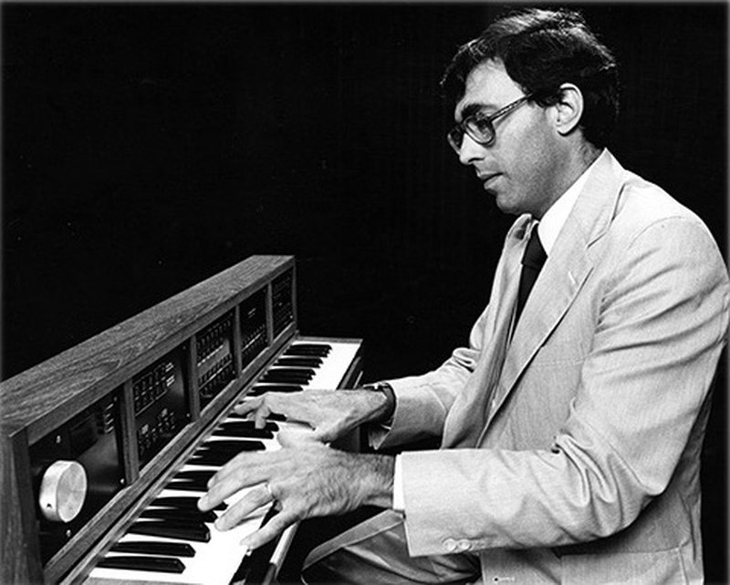 Jon Appleton at the Synclavier, 1977