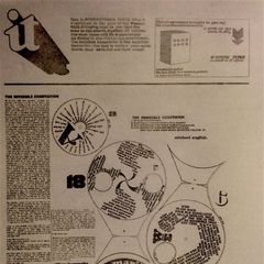 Poster of Burroughs's 'The Invisible Generation' as published in International Times