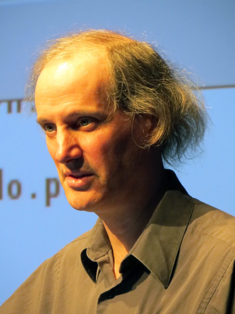 Miller Puckette at the Linux Audio Conference, 2014