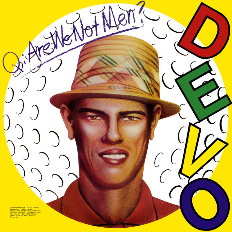 Cover of Q: Are We Not Men? A: We Are Devo! by Devo